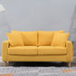 Modern Sofa Couch Wooden Base Solid Color Fabric Loveseat Square Arm Sofa for Living Room Clearhalo 'furn' 'furn_sofas' 'Furniture' 'furniture_sofas' 'kitchen' 'kitchen_sofas' 'Living Room Furniture' 'Sofa' 'sofas' 1200x1200_626c3ded-0673-4c72-8ec6-a585e02c8cb5