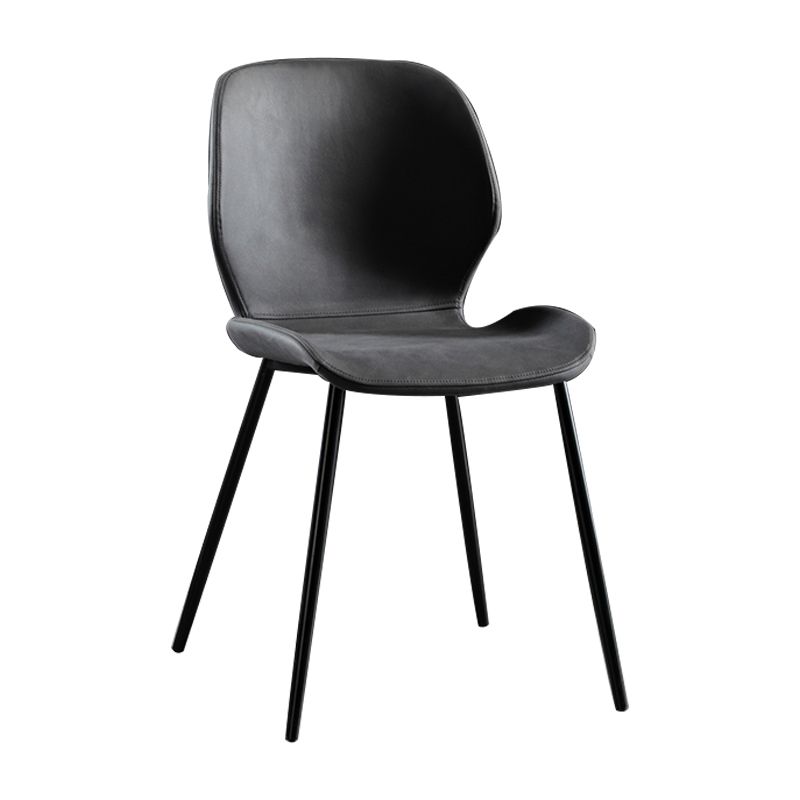 Contemporary Home Upholstered Side Chair Matte Finish Wingback Dining Chair Clearhalo ' kitchen&dining_furn' 'Dining Chairs' 'Dining Tables & Seating' 'dining_chair' 'furn' 'furn_dining_chair' 'Furniture' 'furniture_dining_chair' 'Kitchen & Dining Furniture' 'kitchen' 1200x1200_626c637e-7b9d-4df0-90d1-04046b3d3f6d