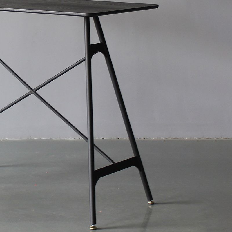 Industrial Pub Table Bar Height Bar Table for Living Room Use Clearhalo 'Bar Furniture' 'Bar Tables' 'bar_tables' 'furn' 'furn_bar_tables' 'Furniture' 'Kitchen & Dining Furniture' 1200x1200_626dcac4-100a-4685-a7b1-92fa0aa505b7