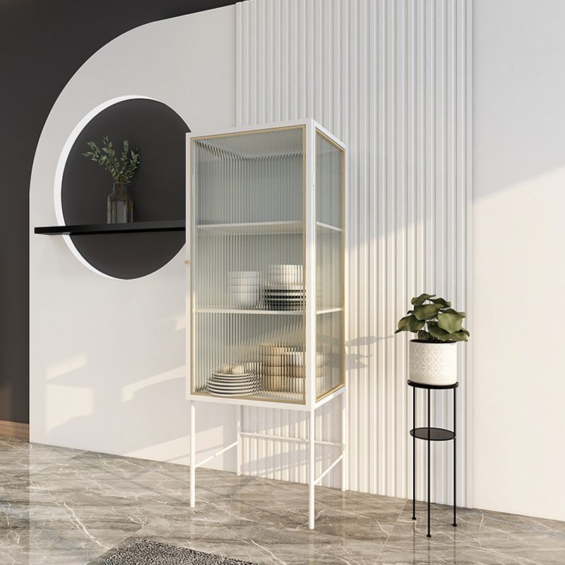 Porte moderne in vetro Curio Armadio a buffet mobile per soggiorno