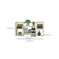 Modern Simple Wine Rack Iron Shelf Wall Mounted Wine Rack for Kitchen