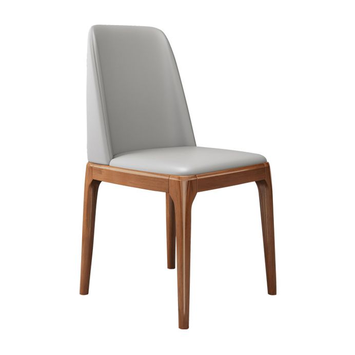 Wood Scandinavian Restaurant Side Chair Parsons Multi-color Dining Chair Clearhalo ' kitchen&dining_furn' 'Dining Chairs' 'Dining Tables & Seating' 'dining_chair' 'Furniture' 'furniture_dining_chair' 'Kitchen & Dining Furniture' 'kitchen' 1200x1200_6283f7e0-1ea2-48a3-b51a-a17933a3da47