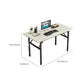 Contemporary Folding Parsons Base Writing Desk Home Office Desk,29.5" H Clearhalo 'furn' 'furn_office_desk' 'Furniture' 'Office Desks' 'Office Furniture' 'office_desk' 1200x1200_628530aa-dae0-4405-8102-55ef4b6d5df5
