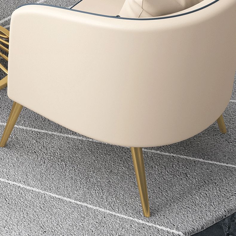 1/5 Pcs Metal Glam Style Dining Room Set with Round Table and Pedestal Base Dining Set Clearhalo 'Dining Room Sets' 'Dining Tables & Seating' 'dining_room_set' 'furn' 'furn_dining_room_set' 'Furniture' 'furniture_dining_room_set' 'Kitchen & Dining Furniture' 'kitchen&dining_furn' 'kitchen' 1200x1200_6285f01d-1495-4dfb-a30f-063d481f9752