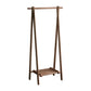 Contemporary Coat Hanger Solid Ash Wood Shelve Design Coat Rack for Living Room