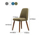 Contemporary Side Chair Solid Wood Base Dining Chair for Dining Room Clearhalo 'Dining Chairs' 'Dining Tables & Seating' 'dining_chair' 'furn' 'furn_dining_chair' 'Furniture' 'Kitchen & Dining Furniture' 1200x1200_6286be53-1e49-4826-9008-9dbeff00281c