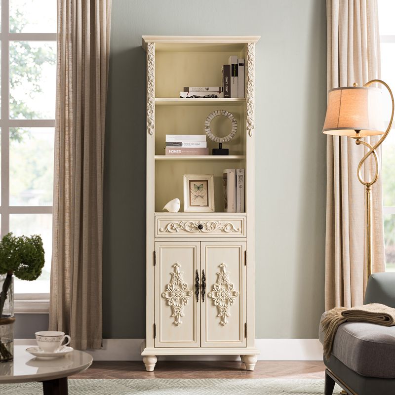 Rectangle Standard Storage Cabinet Solid Wood Cabinet with Drawer Clearhalo 'Cabinets & Chests' 'cabinets_chests' 'furn' 'furn_cabinets_chests' 'Furniture' 'Living Room Furniture' 1200x1200_62878cf5-6355-417f-8fc2-0184f8bb27d8