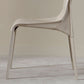 Contemporary Leather Dining Armless Chair Metal Dining Chair for Restaurant Use