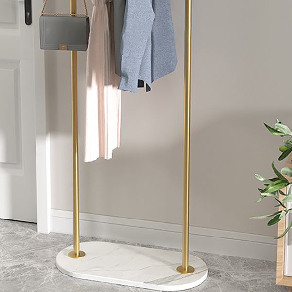 Free Standing Hall Stand Glam Metal Hall Stand with Coat Hook Clearhalo 'Entry & Mudroom Furniture' 'furn' 'furn_hall_tree_coat_racks' 'Furniture' 'Hall Trees & Coat Racks' 'hall_tree_coat_racks' 1200x1200_628b0c61-c16f-438b-a65d-6d04e5ab33ff