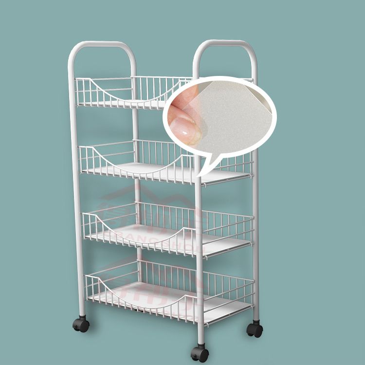 Modern Style Steel Bookshelf Open Shelf Bookcase with Caster Wheels Clearhalo 'Bookcases' 'furn' 'furn_bookcases' 'Furniture' 'furniture_bookcases' 'Office Furniture' 1200x1200_628ce9ce-1a2d-4e52-bc8a-b8e003188353