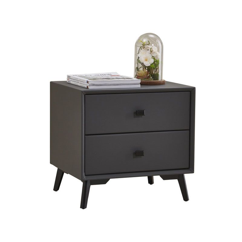 18.5" Tall Solid Wood Night Table Legs Included Bed Nightstand with 2 Drawers Clearhalo 'Bedroom Furniture' 'furn' 'furn_night_stand' 'Furniture' 'night_stand' 'Nightstands' 1200x1200_62933cf2-5bb0-42d7-808e-40ff559b0c31