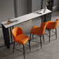 Contemporary Style Sintered Stone Table Rectangle Bar Counter Table for Home Clearhalo 'Bar Furniture' 'Bar Tables' 'bar_tables' 'furn' 'furn_bar_tables' 'Furniture' 'furniture_bar_tables' 'Kitchen & Dining Furniture' 1200x1200_62954c81-c174-4a6b-9dbd-c8c2a8b0861f