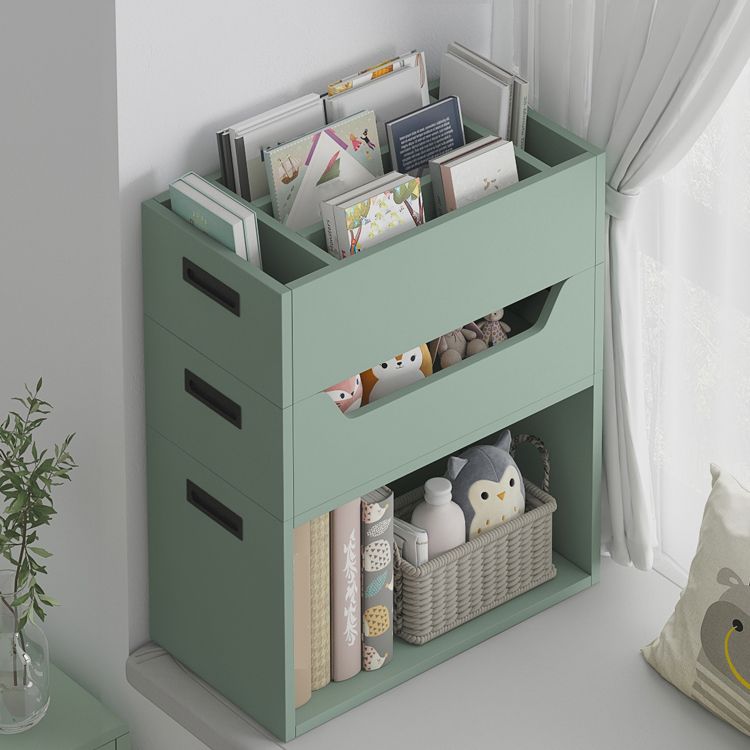 Contemporary Wood Bookshelf Closed Back Bookcase for Home Office Clearhalo 'Bookcases' 'furn' 'furn_bookcases' 'Furniture' 'Office Furniture' 1200x1200_6295f2c8-72ba-4530-96d8-4c421f30c56b