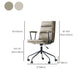 Contemporary Arms Included Task Chair Leather Desk Chair for Office Clearhalo 'furn' 'furn_office_chair' 'Furniture' 'Office Chairs' 'Office Furniture' 'office_chair' 1200x1200_62989d27-d5bc-4658-a549-ff40b08ec415
