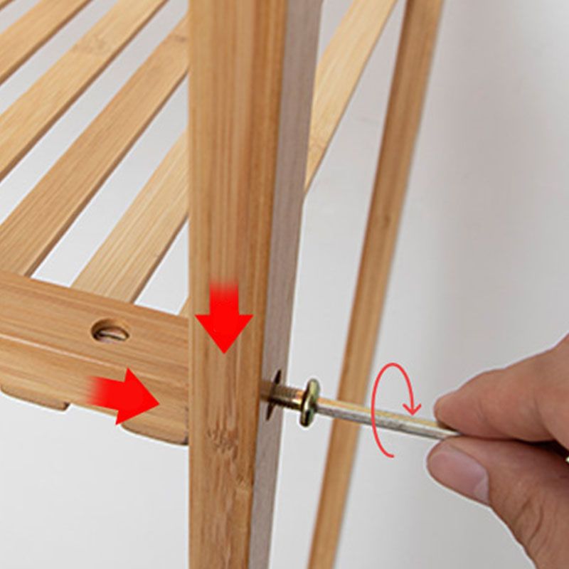 Free Standing Hall Stand Mid Century Modern Wooden Hall Stand with Storage