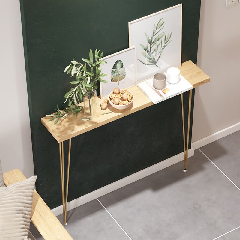 Tavolo della console contemporanea a forma di rettangolo