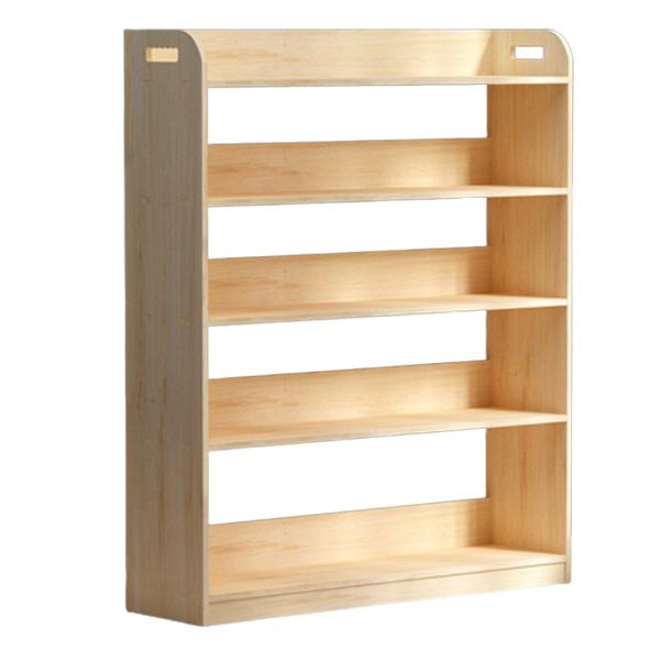 Natural Urban Etagere Bookshelf Oak Wood Open Bookcase for Home Clearhalo 'Bookcases' 'furn' 'furn_bookcases' 'Furniture' 'Office Furniture' 1200x1200_629cb58a-7623-4eae-b65a-17564d5fa57d