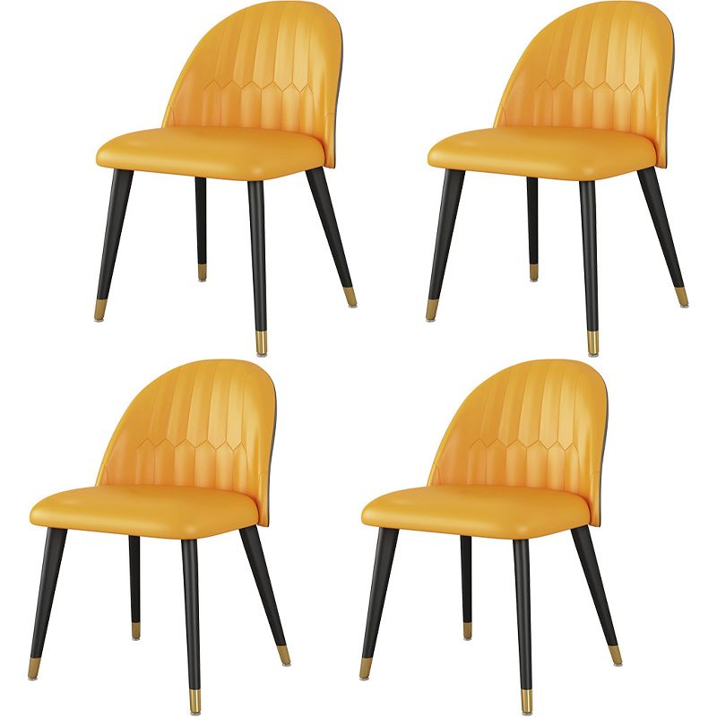 Glam Style Sintered Stone Dining Set Round 1/4/5/7 Pieces Dining Set