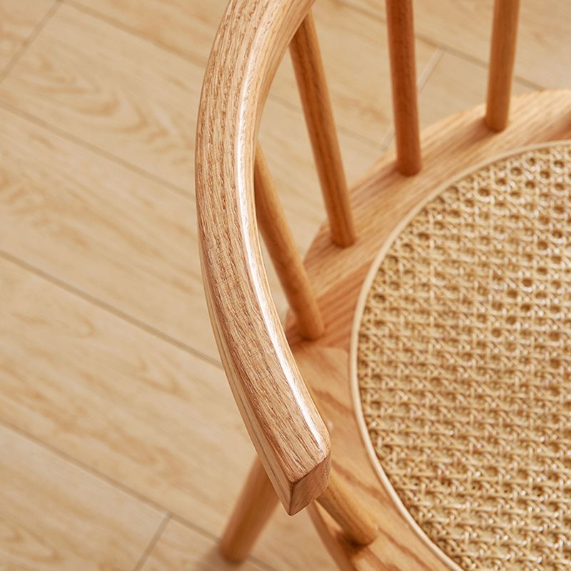 Modern Style Dining Chair Solid Wood Slat Back Side Chair for Home Clearhalo 'Dining Chairs' 'Dining Tables & Seating' 'dining_chair' 'furn' 'furn_dining_chair' 'Furniture' 'Kitchen & Dining Furniture' 1200x1200_62a12f0b-3f69-4eaa-9e0a-e0eeaf0a7cf3