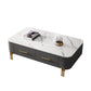 Glam 4 Legs Coffee Table Slate Rectangular Coffee Table for Home Clearhalo 'Coffee & Accent Tables' 'Coffee Tables' 'coffee_tables' 'furn' 'furn_coffee_tables' 'Furniture' 'Living Room Furniture' 1200x1200_62a4f777-8534-41e6-8b43-9e1cae51f025