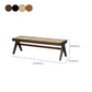 14.82-inch Width Tropical Bench Solid Wood Rectangle Bedroom Seating Bench Clearhalo 'Benches' 'Chairs & Seating' 'furn' 'furn_benches' 'Furniture' 'Living Room Furniture' 1200x1200_62a63eb9-3435-471a-9ae0-9f93b501531e
