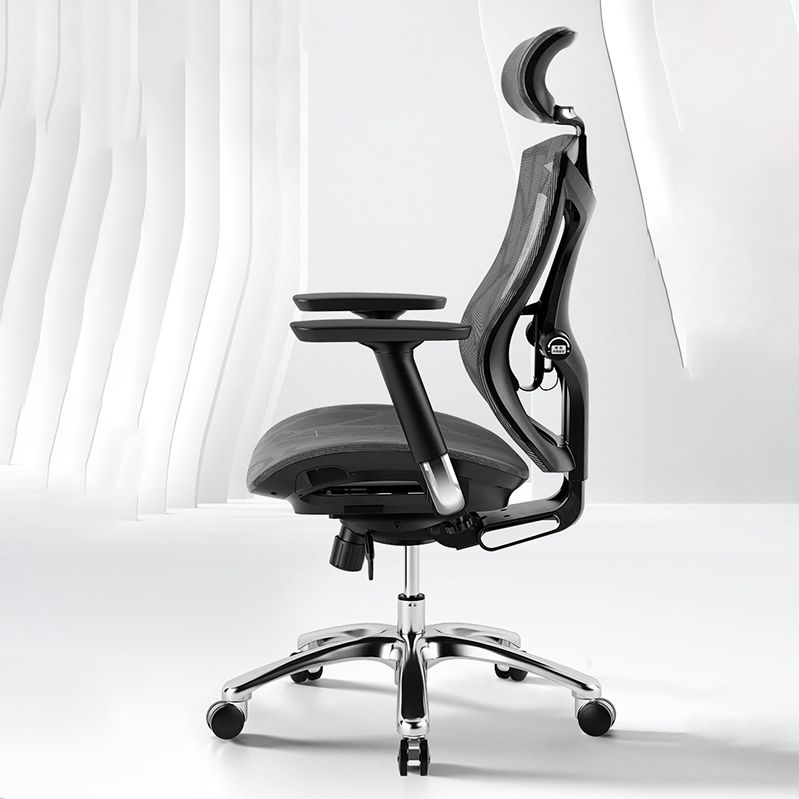 Modern Office Chair Removable Arms Adjustable Seat Height Desk Chair with Wheels Clearhalo 'furn' 'furn_office_chair' 'Furniture' 'Office Chairs' 'Office Furniture' 'office_chair' 1200x1200_62a7f91c-3e30-439b-aad8-ee39f2db47d7