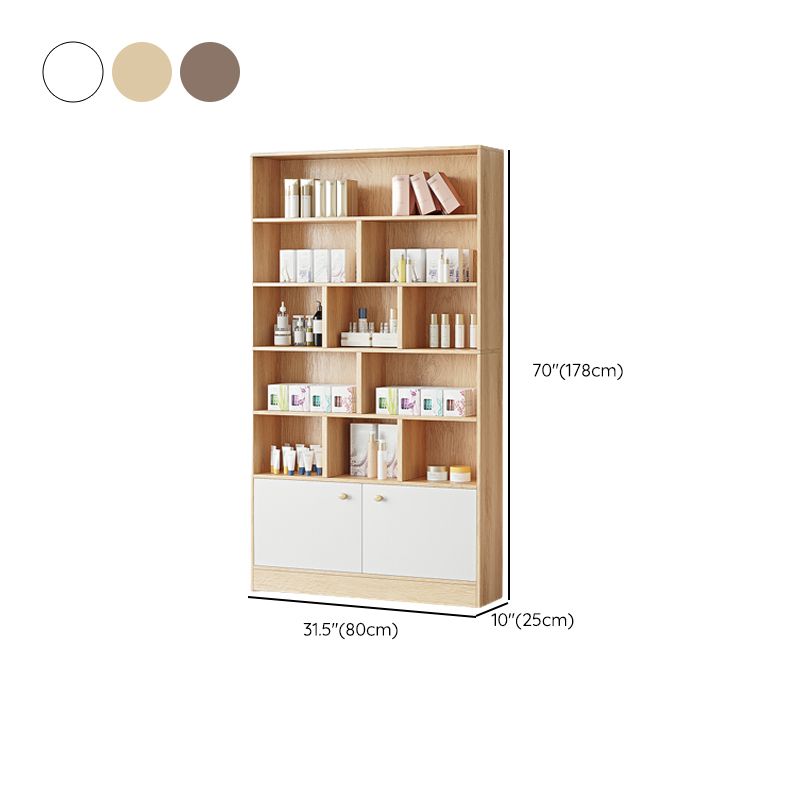 Contemporary Rectangle Wooden Cabinet with Shelves Storage Cabinet Clearhalo 'Cabinets & Chests' 'cabinets_chests' 'furn' 'furn_cabinets_chests' 'Furniture' 'Living Room Furniture' 1200x1200_62a7fefd-1e48-42d0-b508-731fb8e501d2