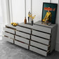 Mobile sideboard del soggiorno in legno moderno moderno server buffet con cassetto