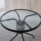 Modern Round Dining Table Clear Tempered Glass Table with Pedestal Base Clearhalo ' dining_table' 'Dining Tables & Seating' 'Dining Tables' 'furn' 'furn_dining_table' 'Furniture' 'furniture_dining_table' 'Kitchen & Dining Furniture' 'kitchen&dining_furn' 'kitchen' 'kitchen_dining_table' 1200x1200_62aed040-e0f3-488c-a91c-8f197bb99fe9