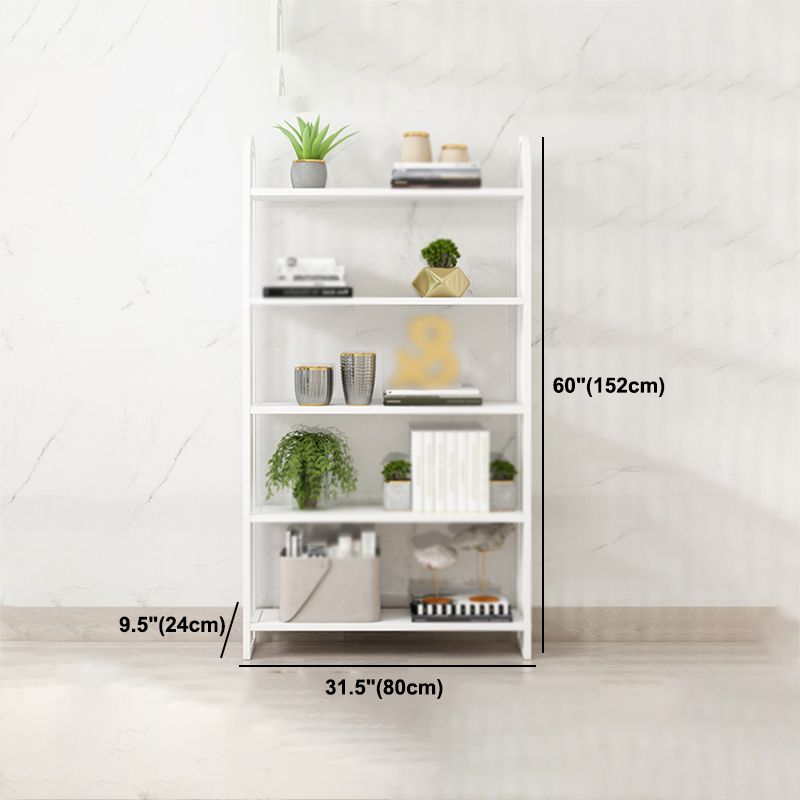 Modern Style Metal Bookshelf Vertical Open Shelf Bookcase for Home Clearhalo 'Bookcases' 'furn' 'furn_bookcases' 'Furniture' 'furniture_bookcases' 'kitchen' 'kitchen_bookcases' 'Living Room Furniture' 'Office Furniture' 1200x1200_62b0e07c-8f00-43af-a0c8-fe5becc7debd