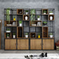 Modern Bookshelf Wood and Metal Multi Layer Shelf Etagere Bookcase for Living Room Clearhalo 'Bookcases' 'furn' 'furn_bookcases' 'Furniture' 'Office Furniture' 1200x1200_62b584df-1c6b-4e68-b535-341bcd000a8d
