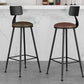 Industrial Matte Finish Coffee Shop Stool Footrest Low Back Stool Clearhalo 'Bar Furniture' 'Bar Stools' 'bar_stools' 'furn' 'furn_bar_stools' 'Furniture' 'furniture_bar_stools' 'Kitchen & Dining Furniture' 1200x1200_62b663e5-2463-4603-88aa-f02cf58e4f2e