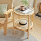 Tropical Coffee Cocktail Table Storage Solid Wood Coffee Table Clearhalo 'Coffee & Accent Tables' 'Coffee Tables' 'coffee_tables' 'furn' 'furn_coffee_tables' 'Furniture' 'Living Room Furniture' 1200x1200_62b71ba4-17b8-4357-86e7-ea2b56ea4c7e