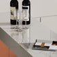 Modern Sintered Stone 1/2/3 Pieces Bar Table Set Rectangle Bar Table with Metal Legs Clearhalo 'Bar Furniture' 'furn' 'furn_home_bar_bar_sets' 'Furniture' 'Home Bars & Bar Sets' 'home_bar_bar_sets' 'Kitchen & Dining Furniture' 1200x1200_62b7ec87-8713-4443-85c0-274b52d8c4d1