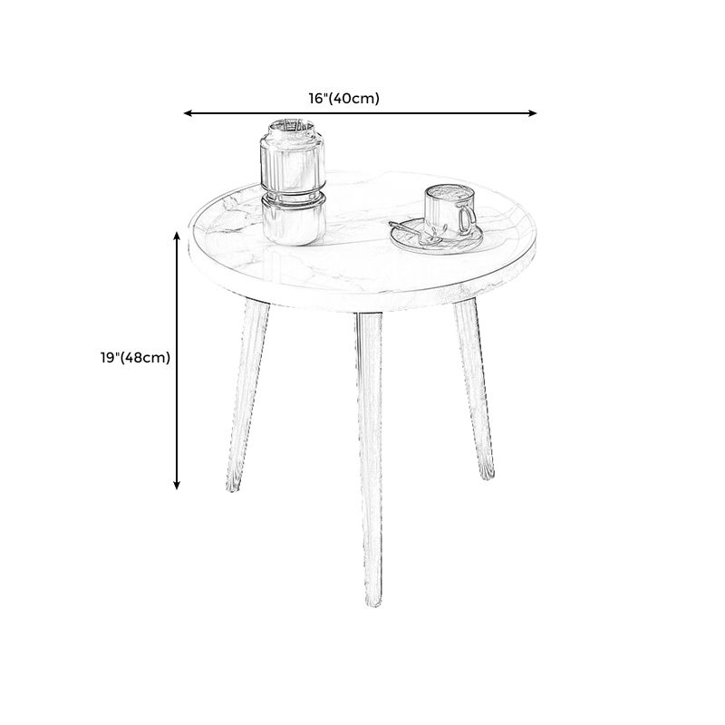 Modern Tray Top Coffee Table Wooden 3 Legs Cocktail Table for Home Clearhalo 'Coffee & Accent Tables' 'Coffee Tables' 'coffee_tables' 'furn' 'furn_coffee_tables' 'Furniture' 'furniture_coffee_tables' 'Living Room Furniture' 1200x1200_62bc7b2c-4600-4dea-9a2f-719a64c389a6