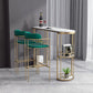 Stone Bar Dining Table Glam Oval Bar Table with Sled Base for Dining Room Clearhalo 'Bar Furniture' 'Bar Tables' 'bar_tables' 'furn' 'furn_bar_tables' 'Furniture' 'furniture_bar_tables' 'Kitchen & Dining Furniture' 1200x1200_62bc8bda-82ec-4a17-bb5b-9b1d20716550