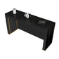 Contemporary Dining Sintered Stone Table Rectangle Bar Counter Table for Home Clearhalo 'Bar Furniture' 'Bar Tables' 'bar_tables' 'furn' 'furn_bar_tables' 'Furniture' 'furniture_bar_tables' 'Kitchen & Dining Furniture' 1200x1200_62bce20e-ec63-4841-94ad-e317f2247647
