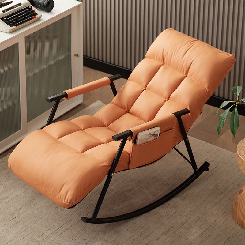 Chaise à bascule unique de base de base de meubles modernes Lounge de loisirs