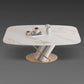 Modern Style Dining Rectangle Table Dining Stone Table for Kitchen Clearhalo 'Dining Tables & Seating' 'Dining Tables' 'dining_table' 'furn' 'furn_dining_table' 'Furniture' 'Kitchen & Dining Furniture' 1200x1200_62c5e40c-4e27-473c-886b-2a89a09d665c