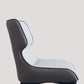 Contemporary Dining Wingback Side Chair Arm Chair with Metal Legs for Kitchen Clearhalo 'Dining Chairs' 'Dining Tables & Seating' 'dining_chair' 'Furniture' 'furniture_dining_chair' 'Kitchen & Dining Furniture' 1200x1200_62ca4fd8-0eae-45f2-ad2d-2f2ce5884407