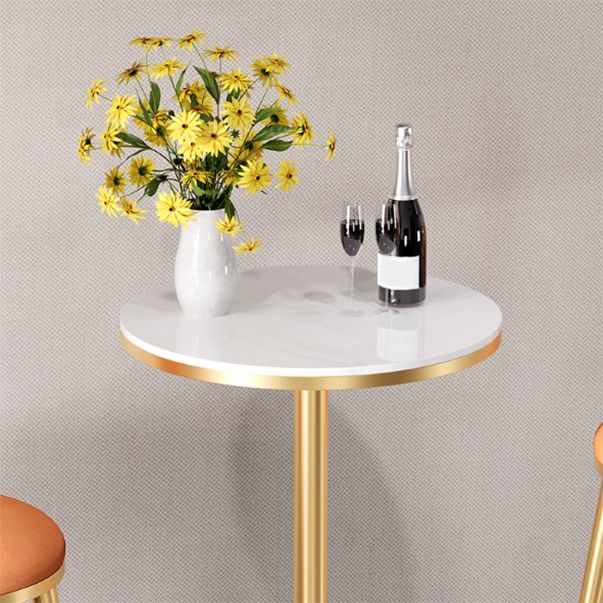 Modern Round Bar Table Set 1/3 Pcs Solid Wood Bar Table and Leather Upholstered Stools Clearhalo 'Bar Furniture' 'furn' 'furn_home_bar_bar_sets' 'Furniture' 'Home Bars & Bar Sets' 'home_bar_bar_sets' 'Kitchen & Dining Furniture' 1200x1200_62cc31b9-ad28-4eb6-97e1-0fb73b53f6de