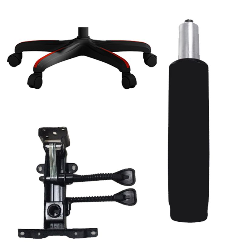 Chaise de bureau de bureau moderne de base en nylon avec armes rembourrées