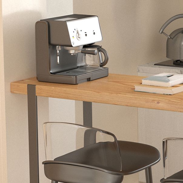 Juego de barra de estilo contemporáneo, juego de comedor de Pub rectangular de madera maciza de 1/3 piezas para interior