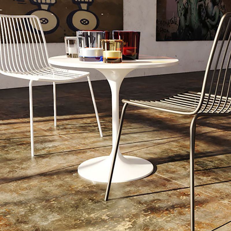 Contemporary Top Dining Table Round Dining Table with Pedestal Base Clearhalo 'Dining Tables & Seating' 'Dining Tables' 'dining_table' 'furn' 'furn_dining_table' 'Furniture' 'furniture_dining_table' 'Kitchen & Dining Furniture' 'kitchen' 'kitchen_dining_table' 1200x1200_62d09f33-88e8-4762-a65a-ddde4993f06b