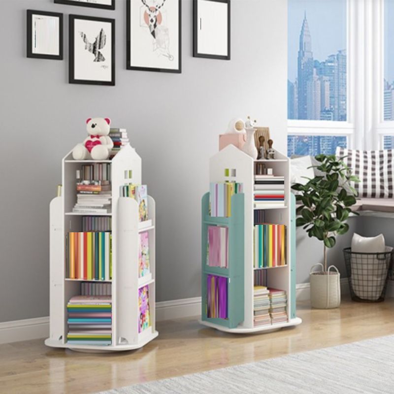 Engineered Wood Modern Bookcase Closed Back Standard Bookshelf Clearhalo 'Bookcases' 'furn' 'furn_bookcases' 'Furniture' 'Office Furniture' 1200x1200_62d471bb-048f-46b7-ad86-7fe4efe8831c