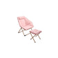 Chaise en velours 31,8 "L x 30,3" W x32.6 "H ARMES CHAISE INCLUS POUR LE SOIR