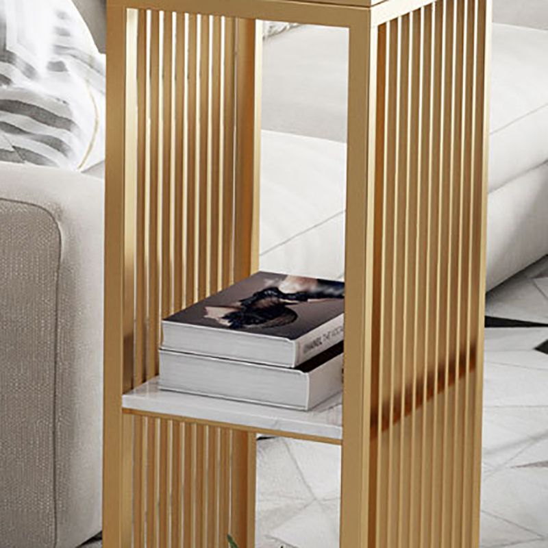 Stone Top Bar Dining Table Modern Bar Dining Table with Sled Base Clearhalo 'Bar Furniture' 'Bar Tables' 'bar_tables' 'furn' 'furn_bar_tables' 'Furniture' 'furniture_bar_tables' 'Kitchen & Dining Furniture' 1200x1200_62dbfae4-4ae2-4ca3-8a25-21fef0e4df85