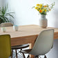Rectangle Solid Wood Table with Double Pedestal Modern Dining Table for Restaurant Clearhalo 'Dining Tables & Seating' 'Dining Tables' 'dining_table' 'furn' 'furn_dining_table' 'Furniture' 'furniture_dining_table' 'Kitchen & Dining Furniture' 'kitchen' 'kitchen_dining_table' 1200x1200_62dc478b-a2a0-4045-9807-dc7970a713fe
