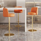 Tabouret de barre glamour tabouret de hauteur réglable pour Bristol avec pivotant