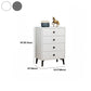 Cómoda de almacenamiento vertical de madera de ingeniería Glam, cómoda para dormitorio con cajones